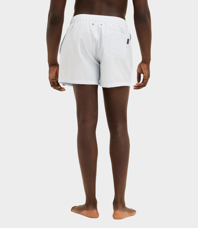 Goodpeople hybrid swimshort light blue white