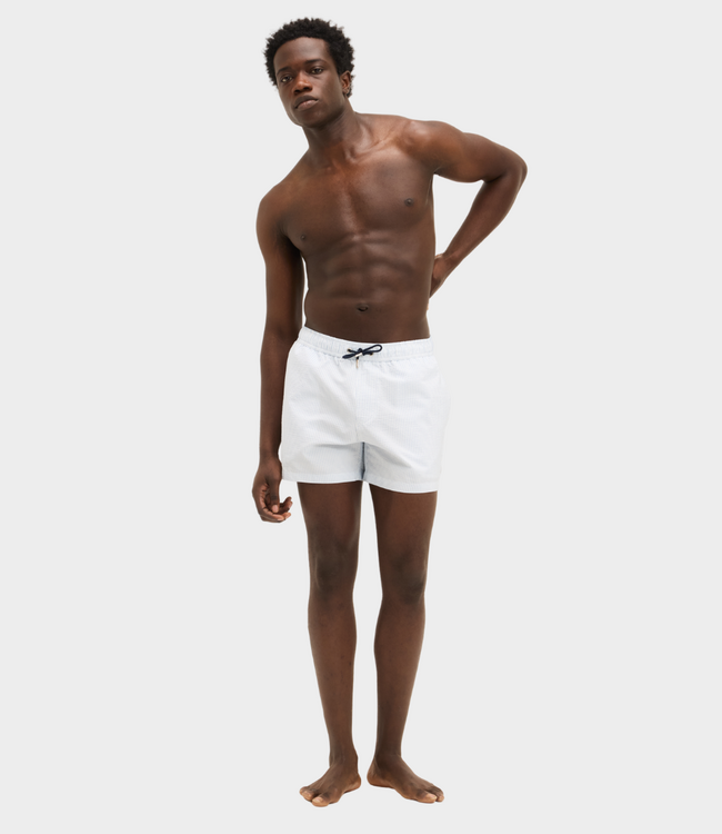 Goodpeople hybrid swimshort light blue white