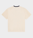 Les Deux bronson mesh t-shirt eggnog white
