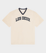 Les Deux bronson mesh t-shirt eggnog white