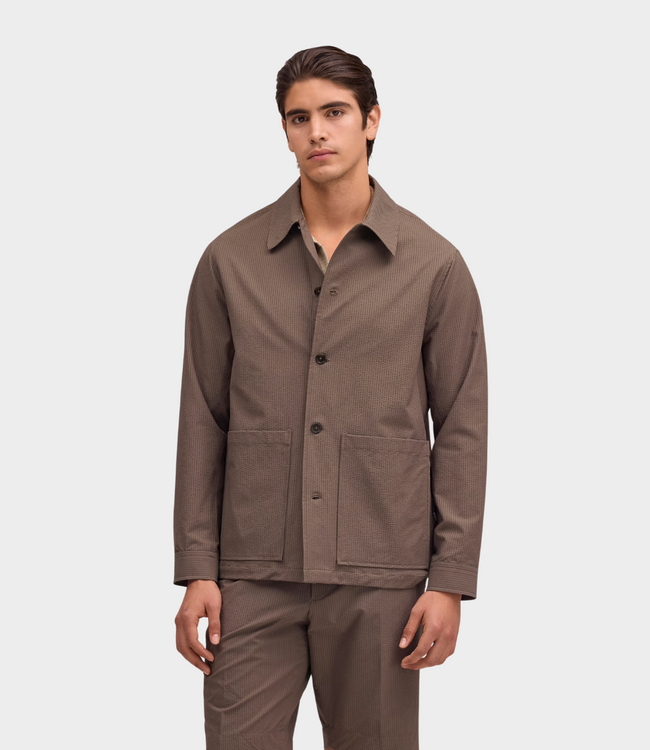 NN.07 Blaze overshirt Mable Husk