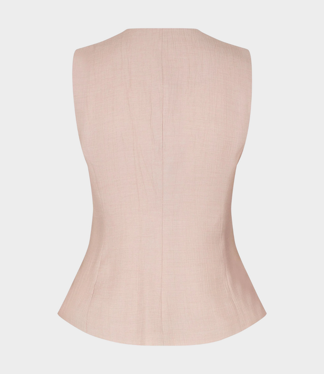 MbyM Arlise-m daliar gilet rose red light melange