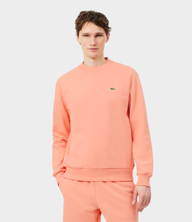 Lacoste Crewneck Sweater Miami Pink