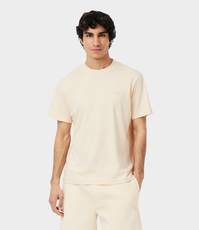 Lacoste Tee naturel beige clair