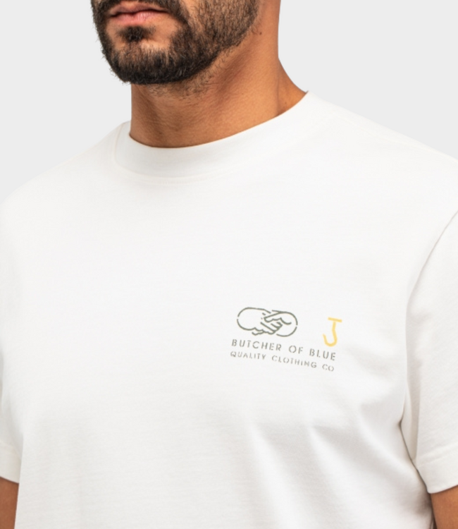 Butcher of Blue Army Elphin Loose Tee Titan White