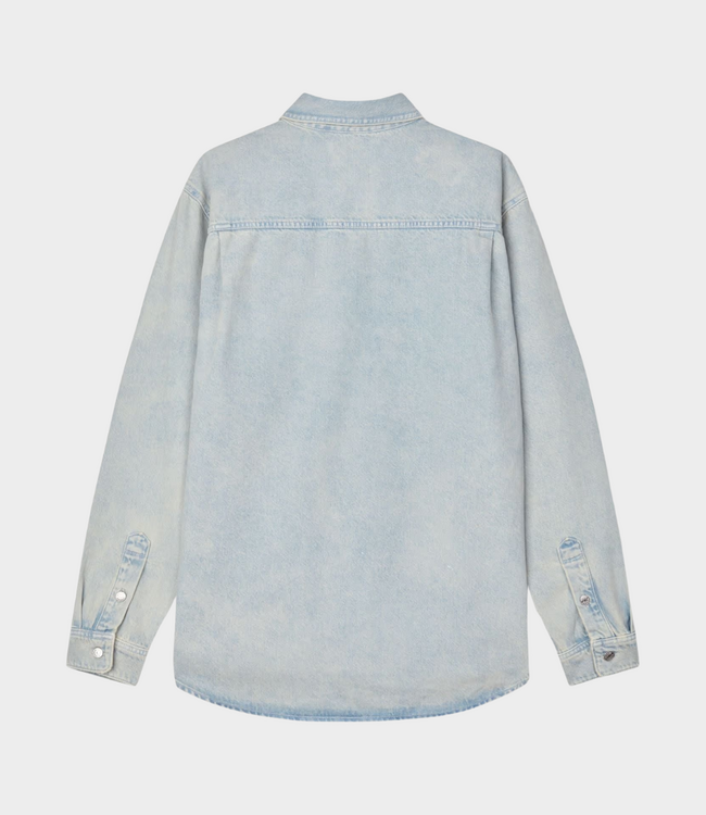 Samsoe Samsoe Sadamon work shirt  pale cloud