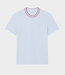 Lacoste Stretch Piqué T-shirt Striped Collar