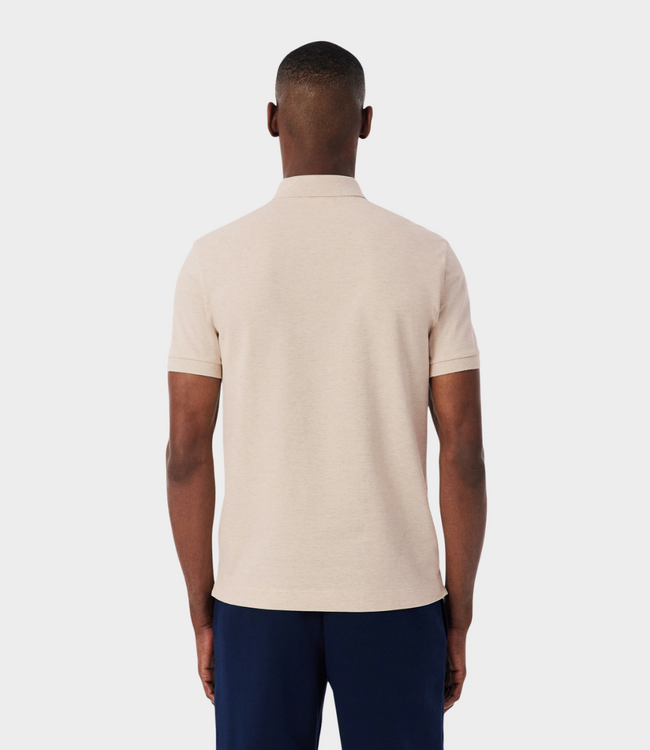 Lacoste Beige Piqué Polo Moon Chine