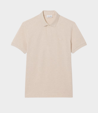 Lacoste Beige Piqué Polo Moon Chine