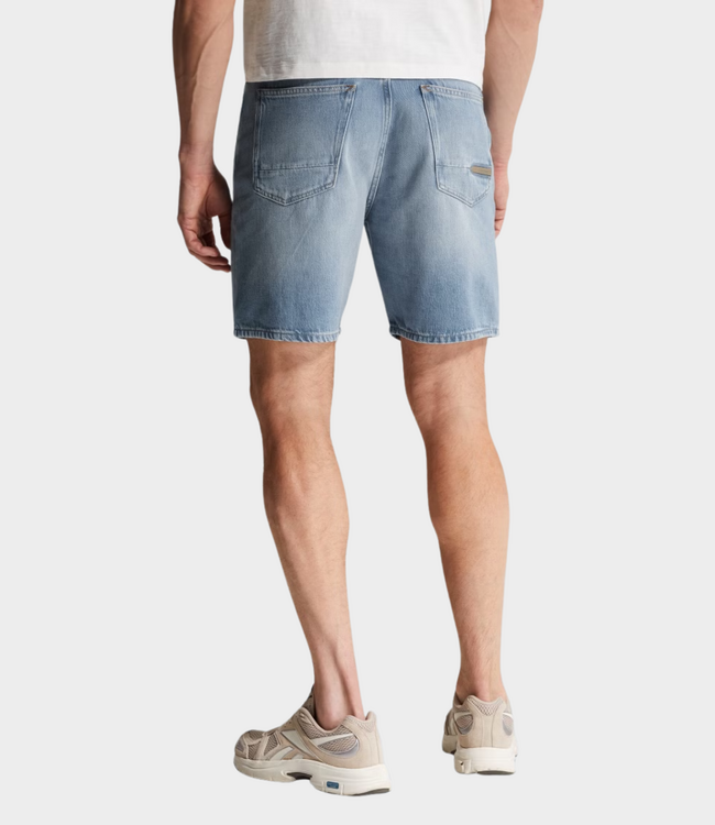 Cast Iron Steeper short ligt bleach blue