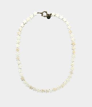 Bonnie Studios Star white necklace white