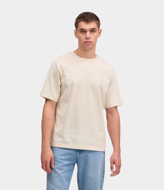 NN.07 Jett tee SS PRINT Ivory