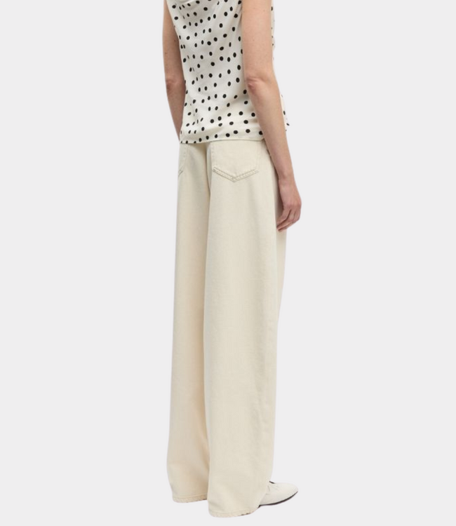 Samsoe Samsoe Saharper jeans belt soft natural