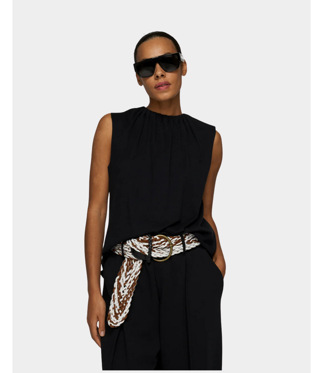 10Days Pleated top gots white