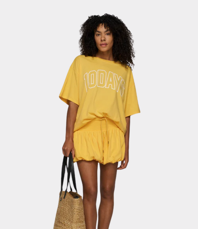 10Days Logo tee mango