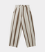 10Days Bar piece pant stripes soft white melee