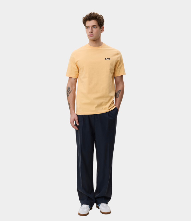 Les Deux Café t-shirt apricot cream orange