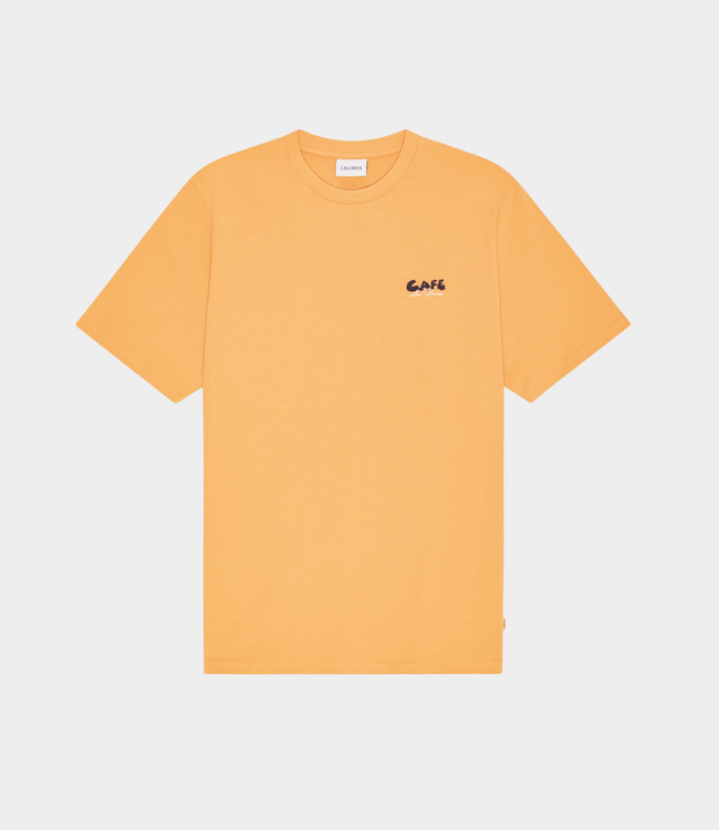 Les Deux Café t-shirt apricot cream orange