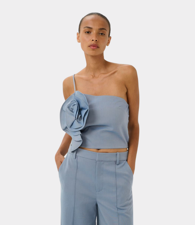 Gestuz Gzwendi top dusty blue