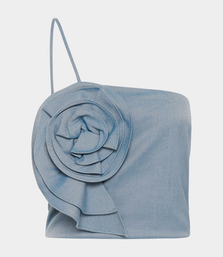 Gestuz Gzwendi top dusty blue