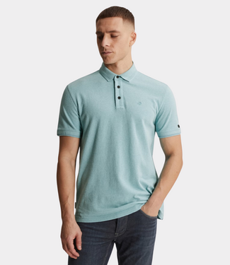 Cast Iron Polo s/s slim fit popcorn reef waters