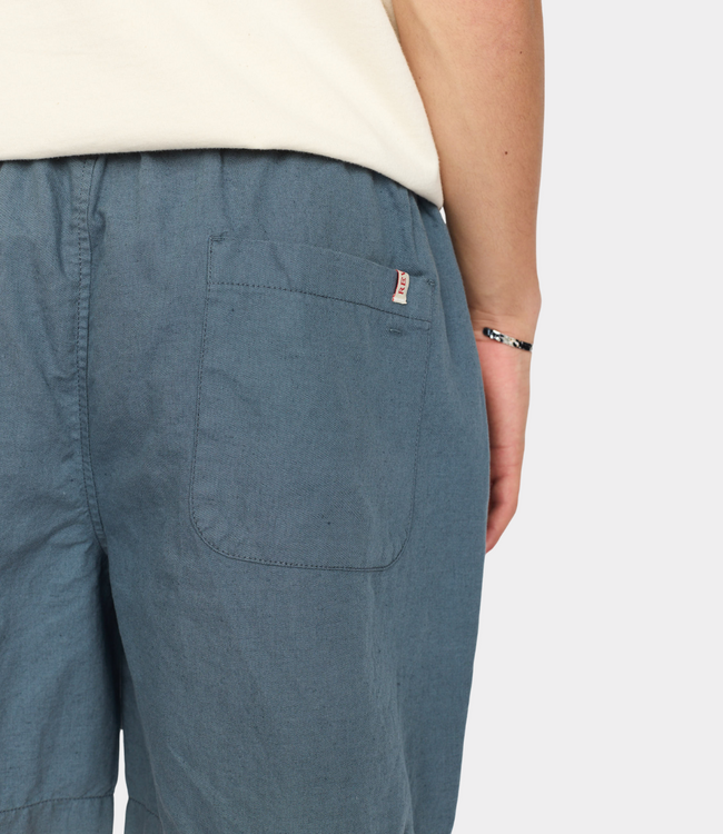 Revolution Linen Shorts Dustblue