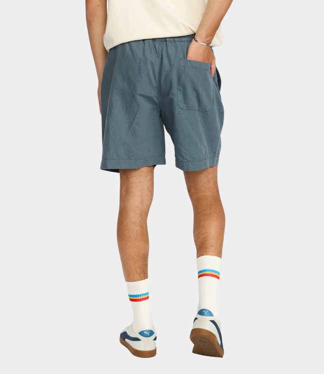 Revolution Linen Shorts Dustblue