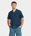 Revolution Short-sleeved Cuban Shirt Navy