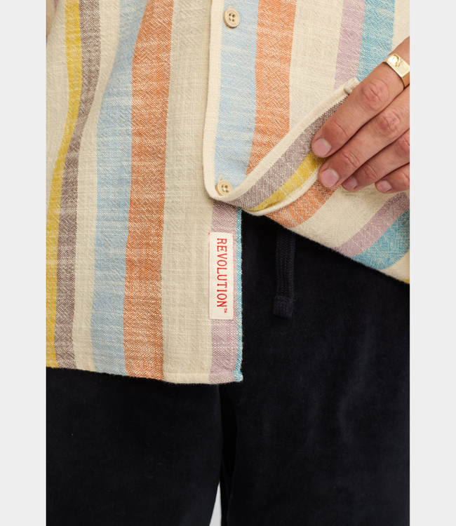 Revolution Short-sleeved Cuban Shirt Multi