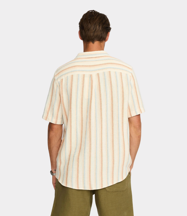 Revolution Short-sleeved Cuban Shirt Offwhite