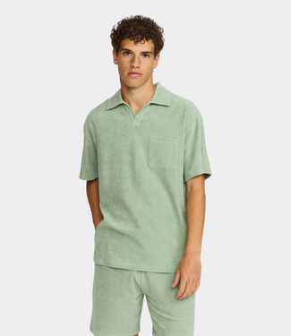 Revolution Terry Polo Shirt Mint
