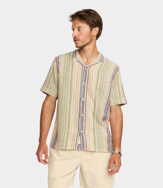 Revolution Short-sleeved Cuban Shirt Army