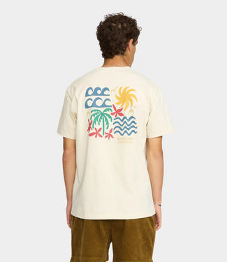 Revolution Printed T-shirt Offwhite