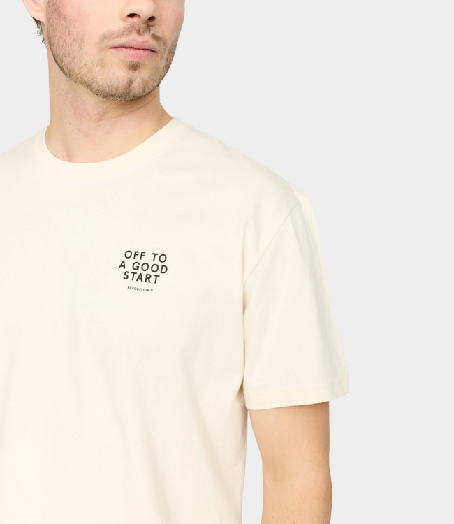 Revolution Application T-Shirt Offwhite
