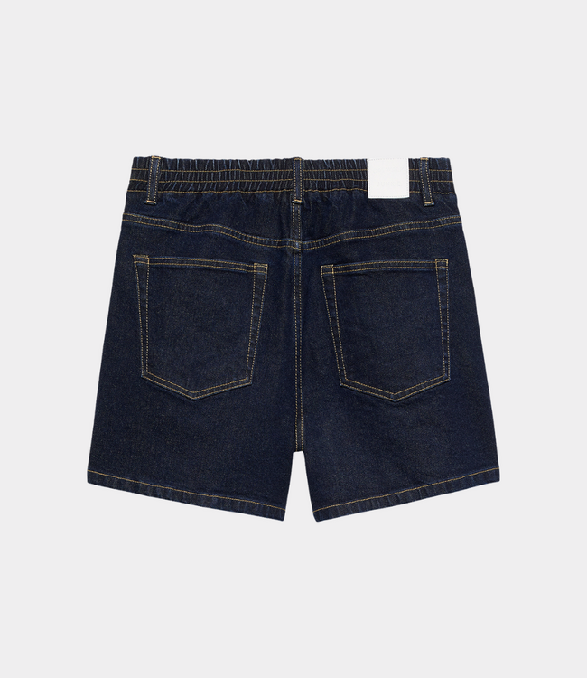 Catwalk Junkie Denim shorts with elastic waistband dark blue