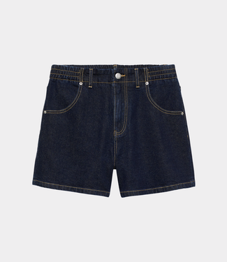 Catwalk Junkie Denim shorts with elastic waistband dark blue