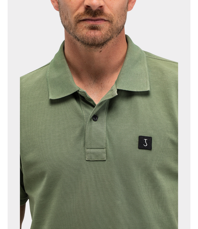 Butcher of Blue Army Pique Polo Jade Green