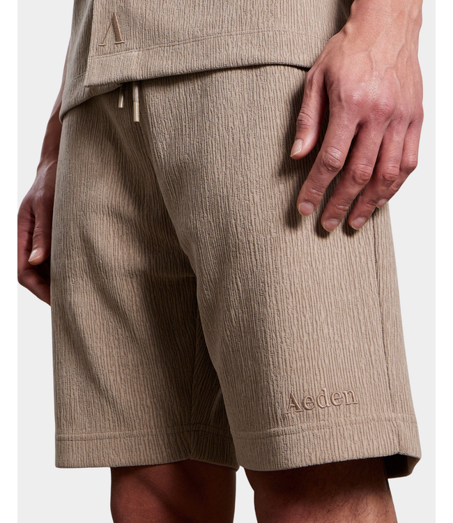 Aeden Vito Shorts Lead Grey