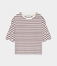 Catwalk Junkie Loose fit striped tshirt winetasting
