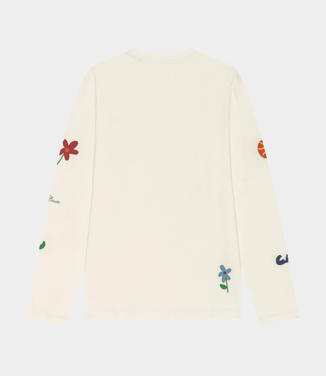 Les Deux café ls t-shirt light ivory