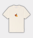 Les Deux lemons t-shirt eggnog white