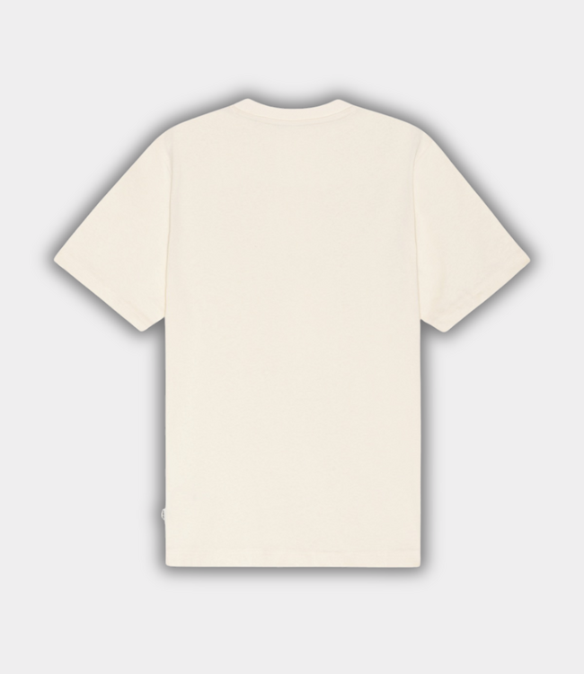 Les Deux lemons t-shirt eggnog white