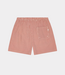 Les Deux stripe seersucker swim shorts rhubarb red