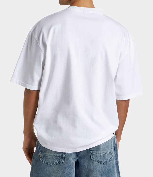 Denham scissor patch tee gdhj white