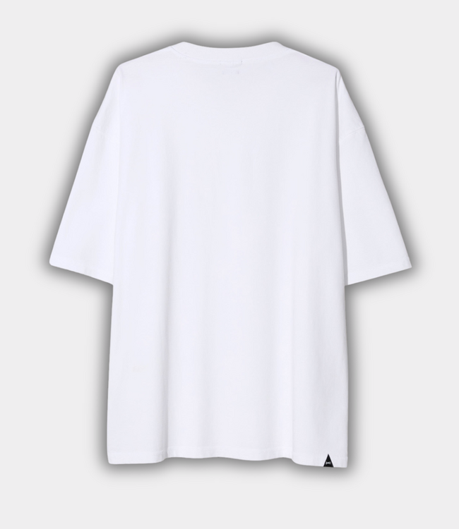 Denham scissor patch tee gdhj white
