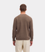NN.07 Danny Knit Mable Husk Brown – Lightweight knitted sweater with minimalist design | Newstyle