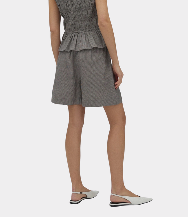 MbyM Meris-m nadja shorts java white stripe