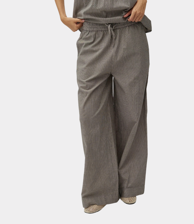 MbyM Clari-m nadja pant java white stripe