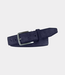Profuomo Navy suede belt – men’s leather belt with timeless design