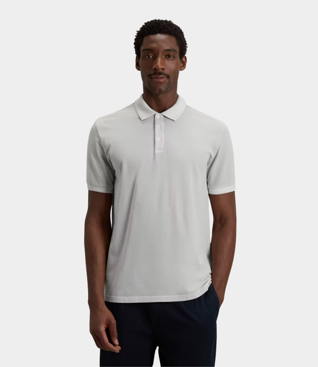 Woolrich Mackinack polo faded harbor mist – men’s cotton polo with comfortable fit